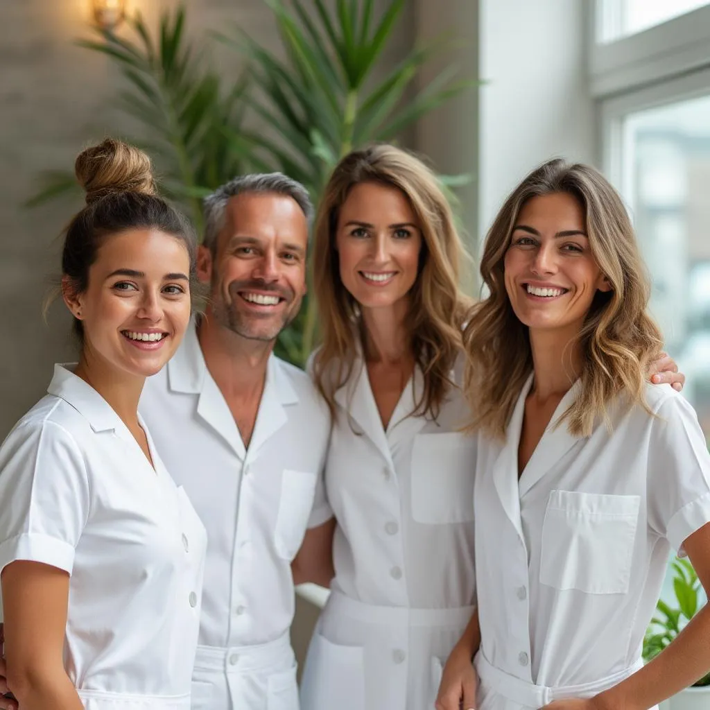 Team di esperti italiani del benessere