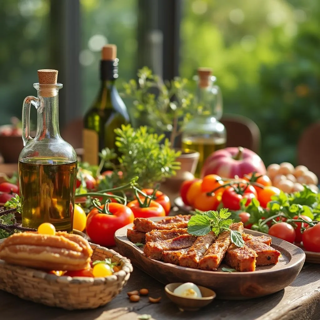 Cibo sano mediterraneo